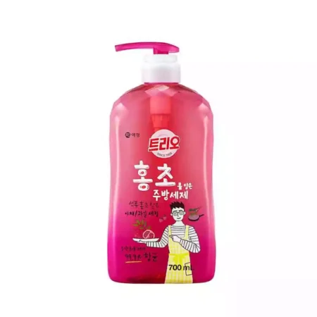 Средство для мытья посуды, фруктов и овощей с гранатом Trio Hongcho, 700ml