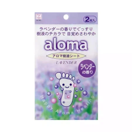 Пластырь для вывода шлаков и токсинов с ароматом лаванды KOKUBO Aloma Lavander