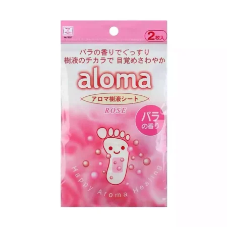 Пластырь для вывода шлаков и токсинов с ароматом Розы KOKUBO Aloma Rose