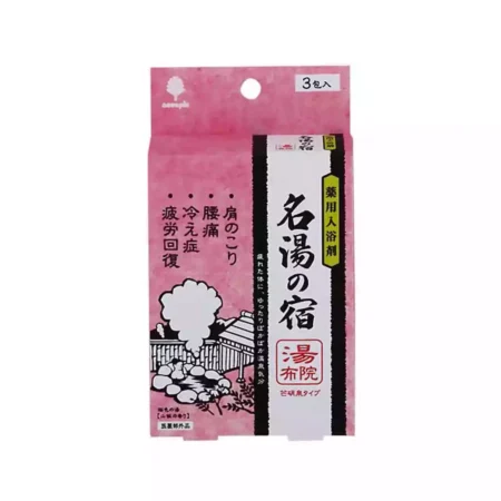 Соль для принятия ванны с ароматом сакуры Горячий источник Юфуин KOKUBO Bath Salt Novopin Onsen