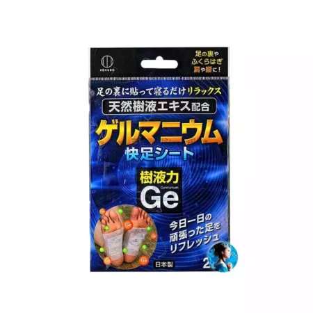 Пластырь для вывода шлаков и токсинов с германием KOKUBO Foot Patch Sheet GE