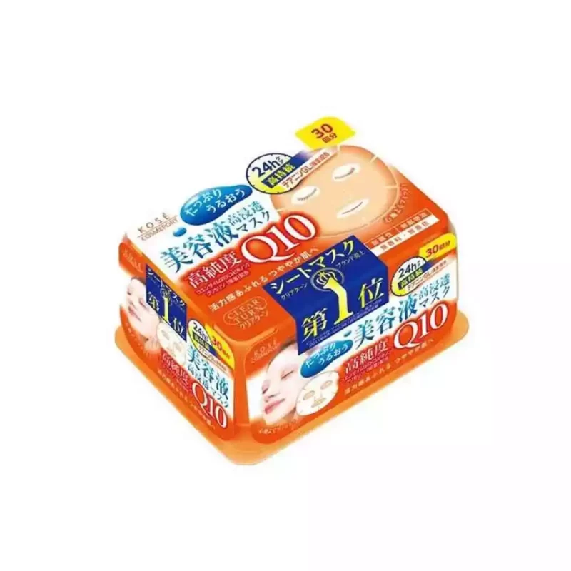 Маски для лица с коллагеном KOSE Cosmeport Clear Turn