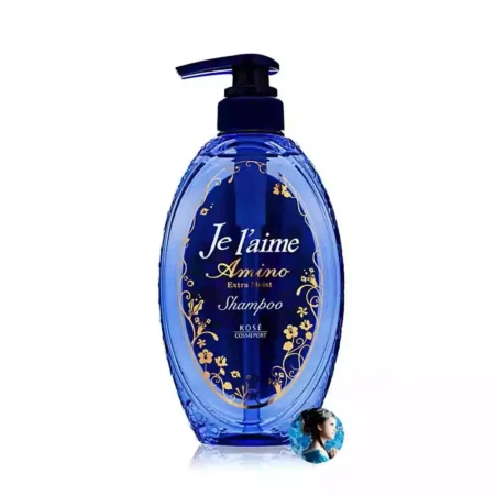 Увлажняющий шампунь для поврежденных волос с аминокислотами KOSE COSMEPORT Je L`aime Amino Deep Moist