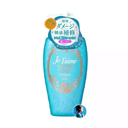 Бальзам для поврежденных волос с аминокислотами Гладкость и увлажнение без силикона KOSE COSMEPORT Je laime Amino Moist & Smooth