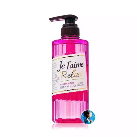Шампунь для волнистых волос «Выпрямление и гладкость» Kose Je l'aime Relax