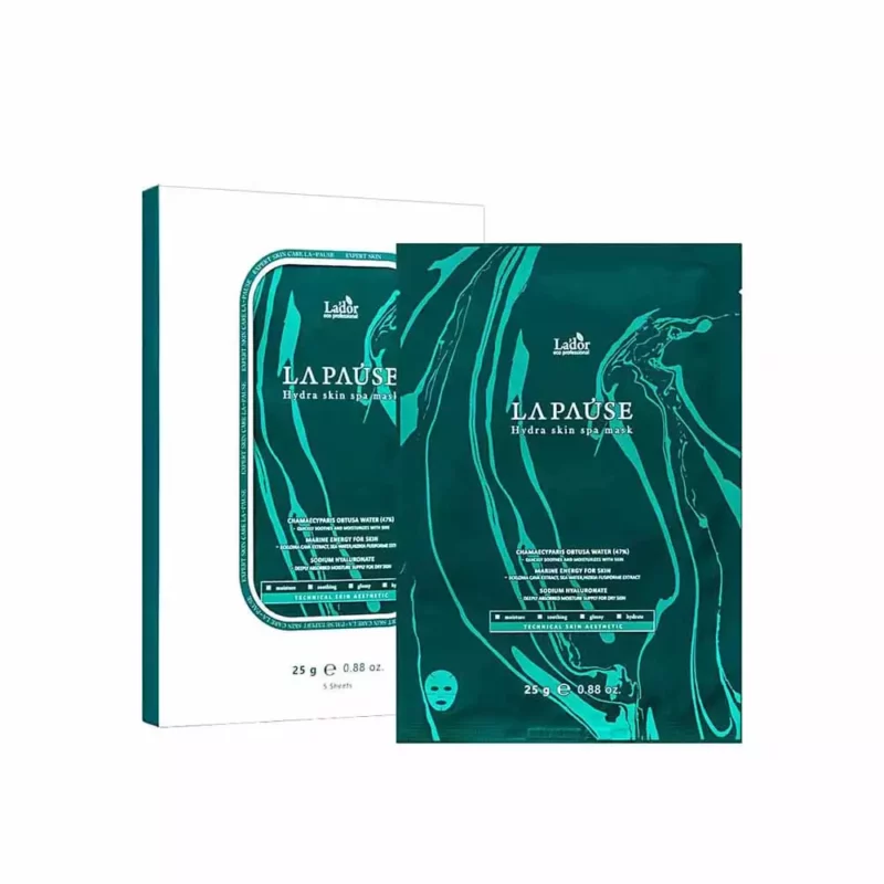 Увлажняющая маска для лица с морским коллагеном Lador La-Pause Hydra Skin Spa Mask, 25ml