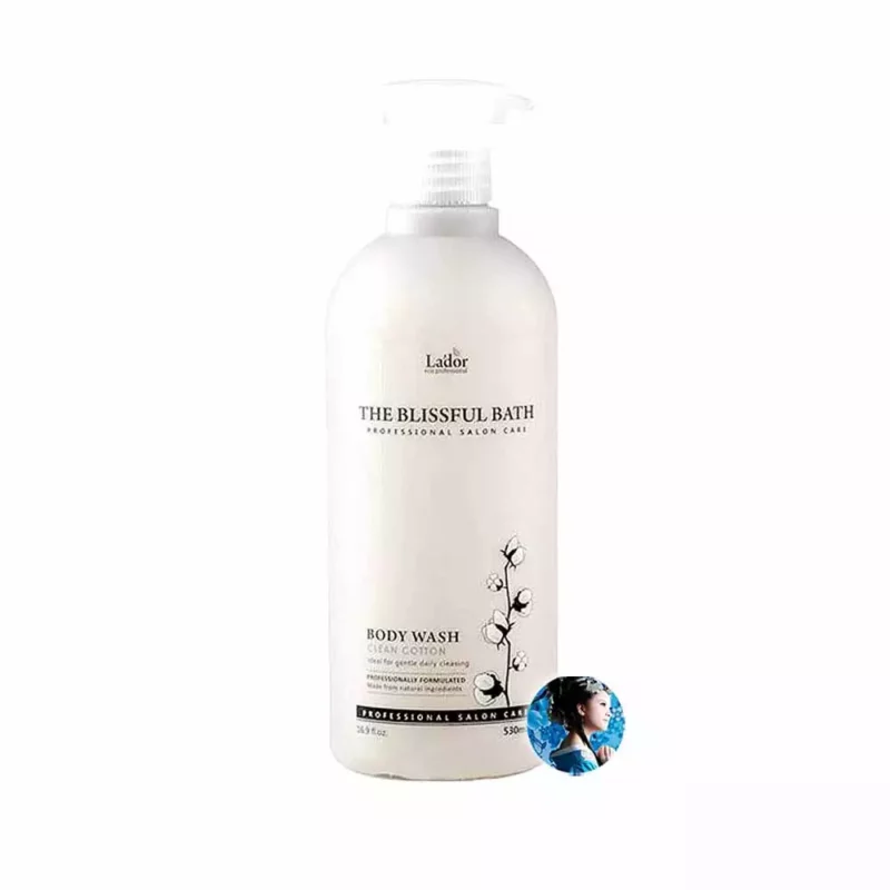 Гель для душа с мягким ароматом хлопка La’dor The Blissful Bath Cotton