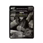 Маска тканевая с экстрактом древесного угля Lebelage Natural Mask Charcoal