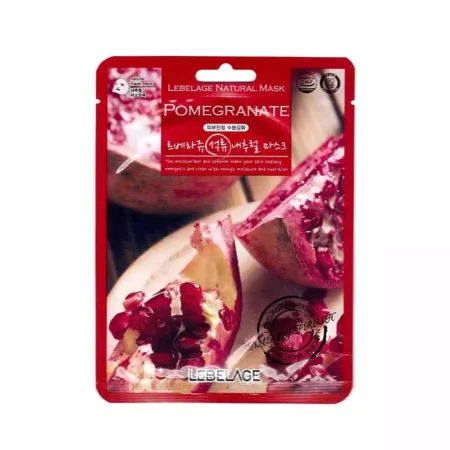 Маска тканевая с гранатом Lebelage Natural Mask Pomegrante