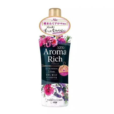 Кондиционер для белья с ароматом ванили и жасмина LION Aroma Rich Juliette 520 ml