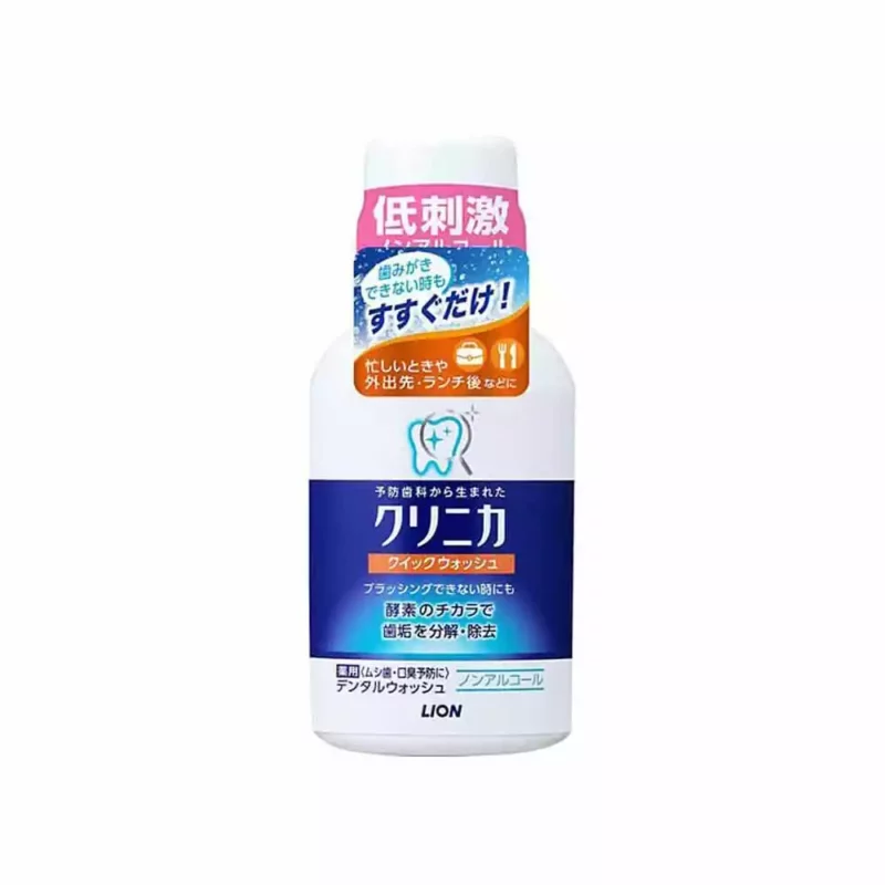 Зубной эликсир Быстрое очищение с ароматом мяты Lion Clinica Quick Wash, 80ml