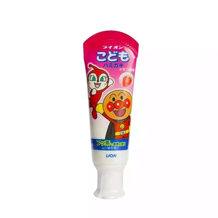 Детская зубная паста с ароматом клубники LION Kids Strawberry, 40g