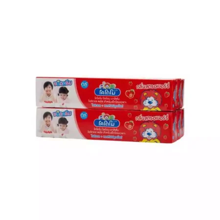 Детская зубная паста LION kodomo strawberry flavor