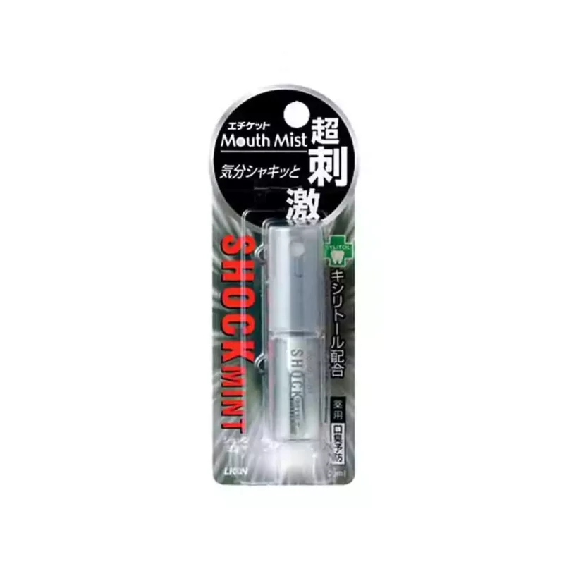 Спрей-освежитель для полости рта Суперсильная мята LION Mouth Mist SHOCK mint