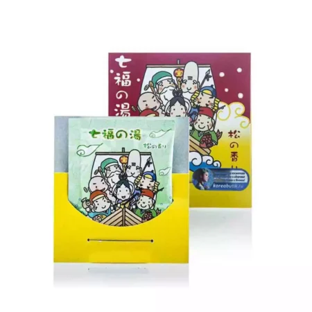 Соль для ванны с ароматами сосны Max Bath Salt SHITIFUKUNOYU 1in