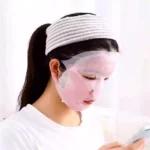 Многоразовая cиликоновая маска для использования тканевых и гидрогелевых масок Medius