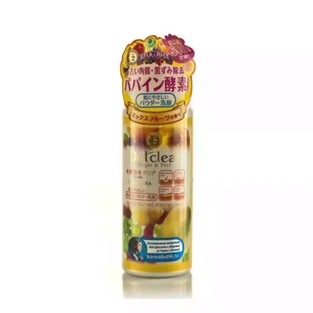 Пудра для умывания с эффектом пилинга MEISHOKU AHA&BHA Fruits Enzyme Powder Wash