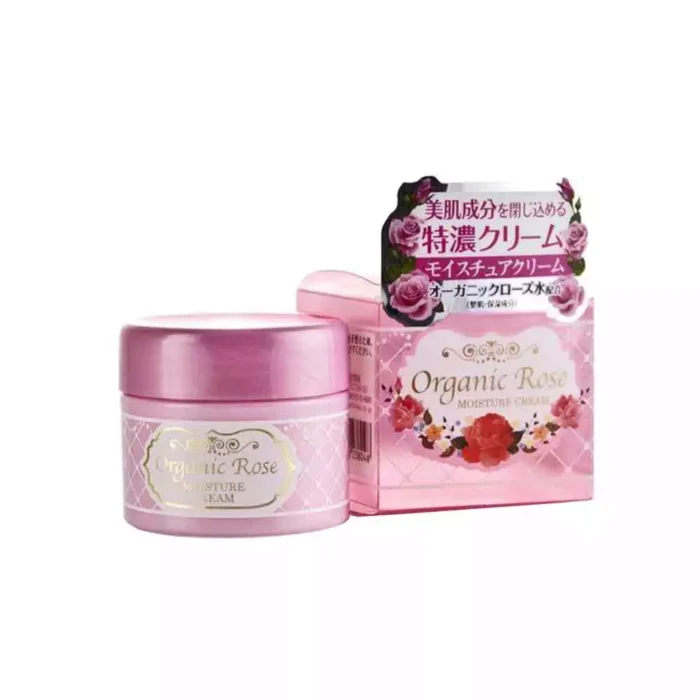 Увлажняющий крем с экстрактом дамасской розы Meishoku ORGANIC ROSE MOISTURE CREAM
