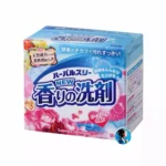 Стиральный порошок с ферментами и кондиционером Аромат роз Mitsuei