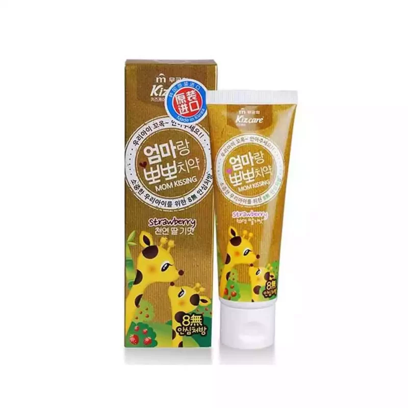 Детская гелевая зубная паста со вкусом земляники с рождения Mukunghwa Kizcare Kids Strawberry