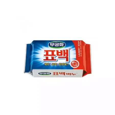 Мыло хозяйственное кусковое отбеливающее и пятновыводящее для цветного белья Mukunghwa Laundry Soap