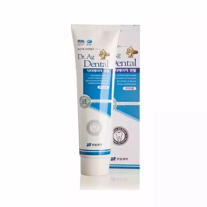 Зубная паста Nano DR. AG DENTAL с ионами серебра, 180g