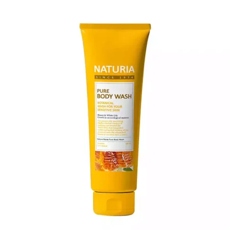 Гель для душа Мед и Лилия NATURIA Pure Body Wash Honey & White Lily, 100 мл