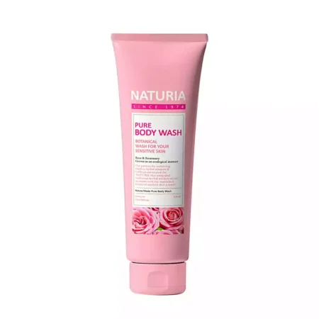 Гель для душа Роза и Розмарин NATURIA Pure Body Wash Rose & Rosemary, 100 мл