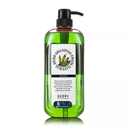 Шампунь с экстрактом морских водорослей для сильно поврежденных волос New Relax Natural Herb Seaweed Shampoo