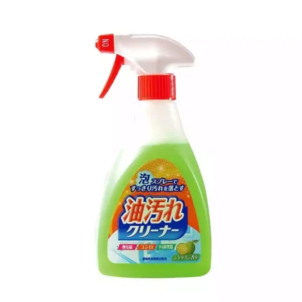 Очищающая спрей-пена для удаления масляных загрязнений на кухне Nihon Foam spray oil cleaner