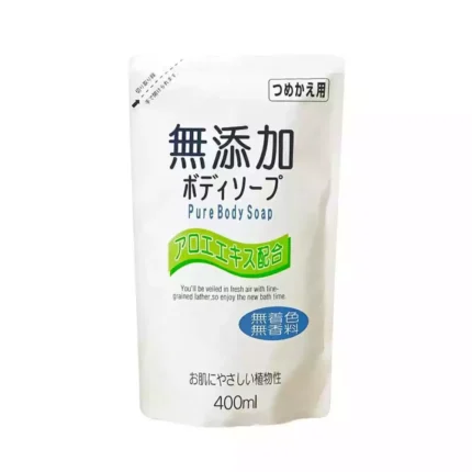Натуральное бездобавочное жидкое мыло Nihon No Added Pure Body Soap, 400ml