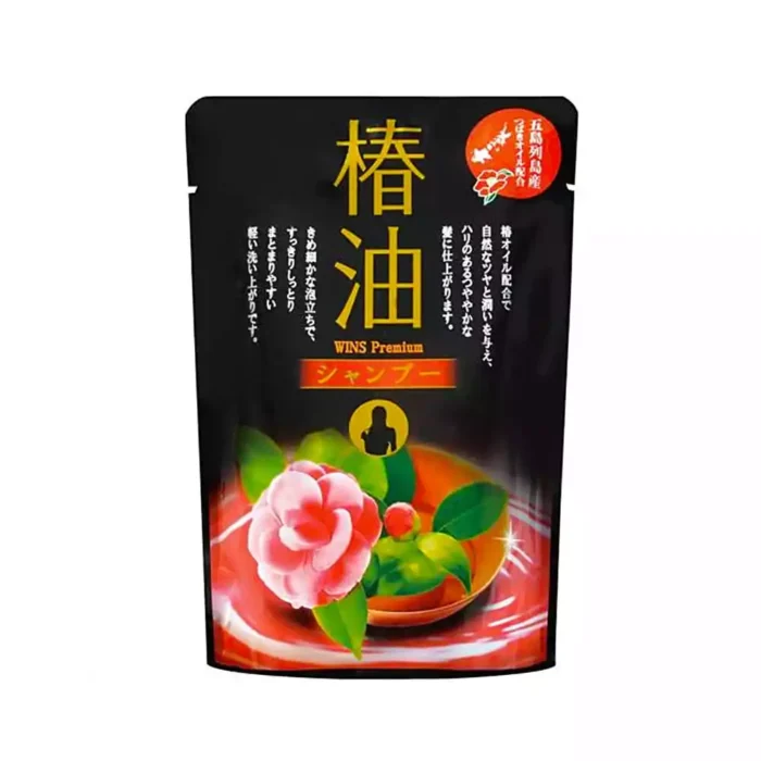 Шампунь с эфирным маслом Камелии Nihon Wins premium camellia oil shampoo Шампунь с эфирным маслом Камелии Nihon Wins premium camellia oil shampoo