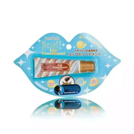 Бальзам для губ с улиткой и экстрактом мёда PURE SMILE Snail Lip Treatment Honey
