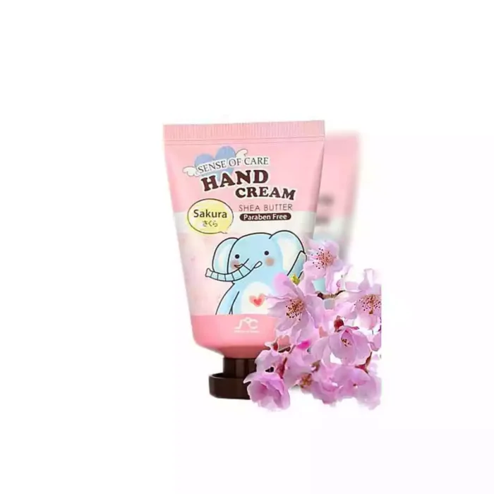 Крем для рук с экстрактом сакуры RAINBOW Sence Of Care Hand Cream Shea Butter SAKURA