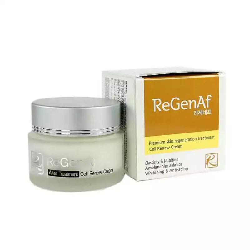Регенерирующий и восстанавливающий крем ReGenAf Cell Renew Cream
