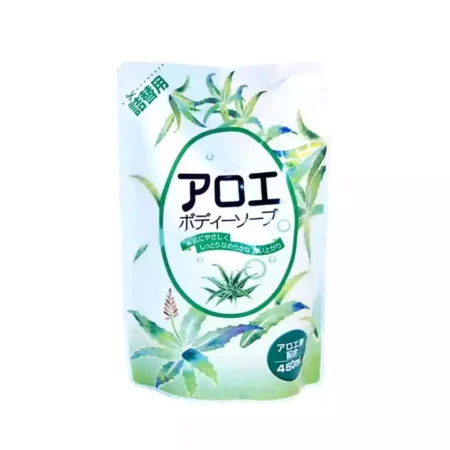 Жидкое мыло для тела с экстрактом алоэ Rocket Soap Aloe, 450ml