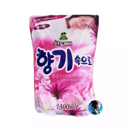 Кондиционер для белья Sandokkaebi Soft Aroma Цветочный, запасной блок, 1300 мл