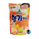 Кондиционер для белья Sandokkaebi Soft Aroma Фрезия, запасной блок, 1300 мл