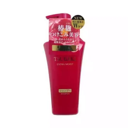 Увлажняющий шампунь для волос с маслом камелии Shiseido Tsubaki Extra Moist Shampoo