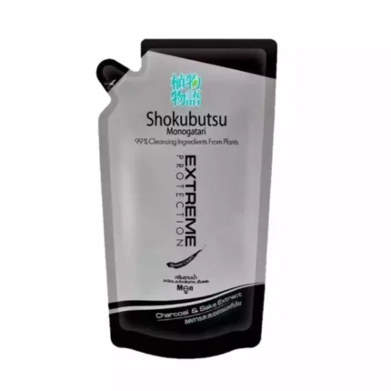 Мужской крем-гель для душа "Экстремальная защита" (сменка) Shokubutsu Monogatari for Men Extreme Protection Shower Cream
