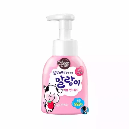 Пенка для рук Клубничное Молоко Shower Mate Bubble Hand Wash, 300ml