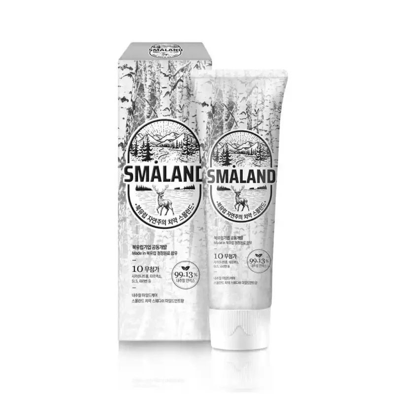 Зубная паста СВИДИШ Мягкая мята Smaland Swedish Mild Mint, 100g