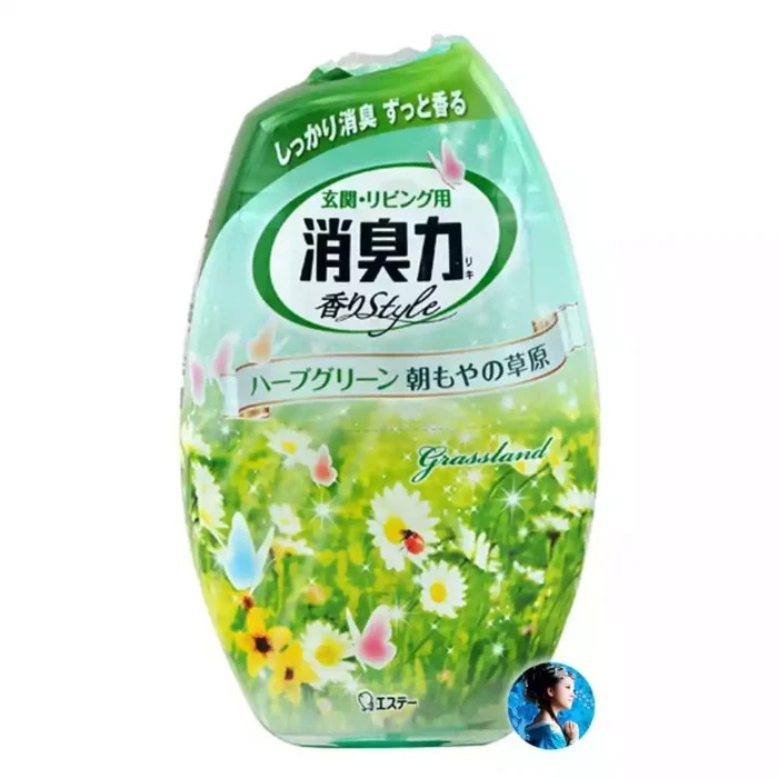 Жидкий освежитель воздуха для комнаты Аромат луговых цветов ST Shoushuuriki Grassland