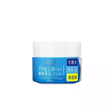 Увлажняющий гель для лица 3-в-1 Utena Simple Balance Whitening Gel, 100ml