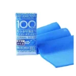 Массажная мочалка средней жесткости YOKOZUNA Body Wash Towel Blue