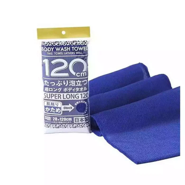 Массажная мочалка сверх-жесткая YOKOZUNA Body Wash Towel Super Long