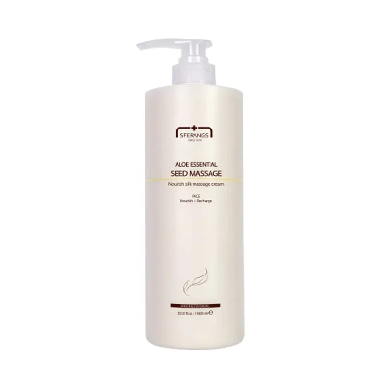 Крем массажный увлажняющий для лица и тела SFERANGS Aloe Essential Seed Massage