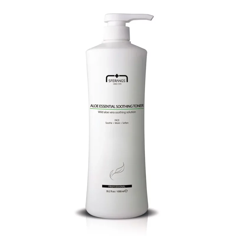 Тонер успокаивающий с алоэ SFERANGS Aloe Essential Soothing Toner, 1000 мл