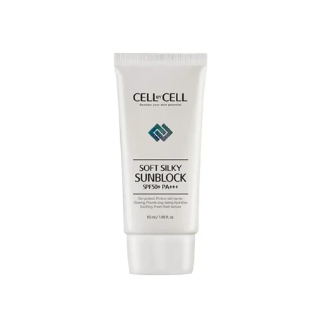 Солнцезащитный крем-шелк CellByCell Soft silky Sun Block SPF50