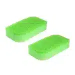 Губка для посуды двухслойная KIKULON Kokin Sponge Scourer Non Scratch Green, 2pcs